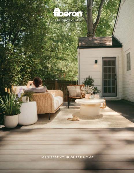 Fiberon composite decking product guide - low-maintenance deck boards in a range of natural wood tones