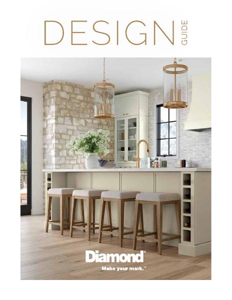 Diamond Cabinets Vibe Series brochure - versatile framed cabinetry with on-trend door styles
